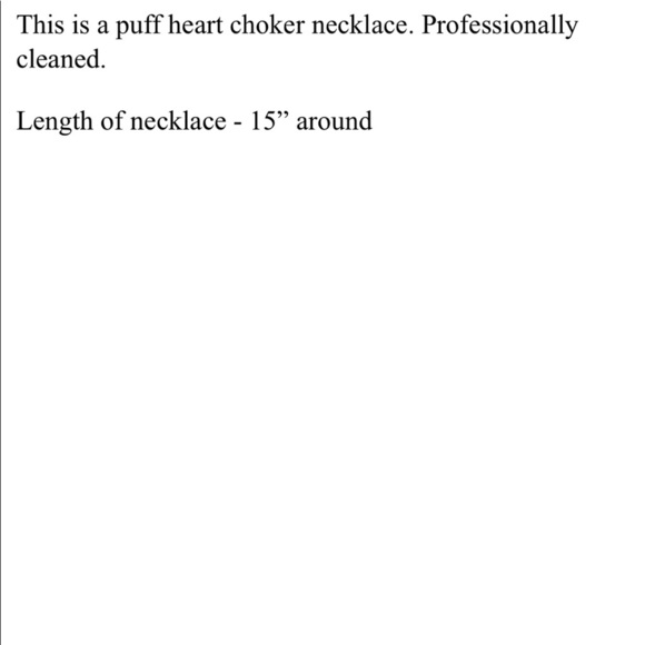 Vintage Black Beaded Necklace with Silver Heart Pendant - Picture 6 of 6